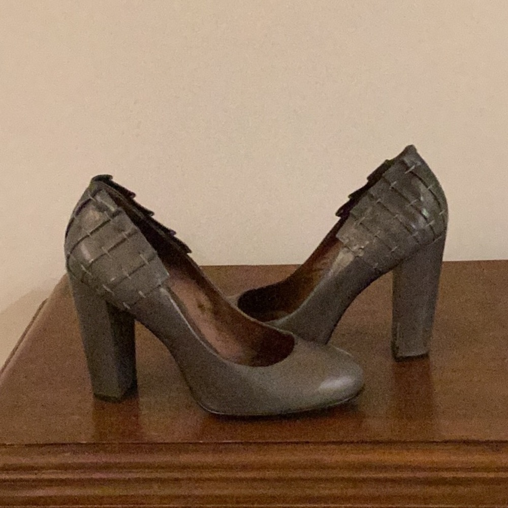 Fabulous high heel shoes.  Worn once.